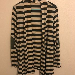 Striped cardigan